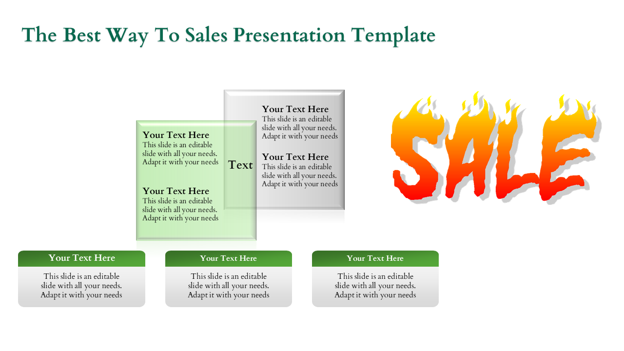 sales presentation template-The Best Way To SALES PRESENTATION TEMPLATE